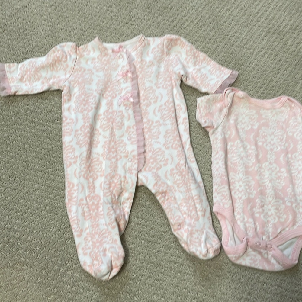 Little me ruffle onsie
